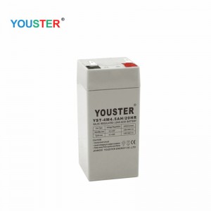 4V 4.5AH sigilat cu plumb sigilat Baterie AGM 4V Baterie reîncărcabilă pentru iluminare de urgență