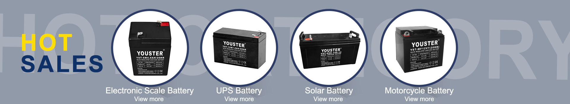 Producător de baterii OEM 4v4ah 20hr baterie mică cu plumb acid de vânzare